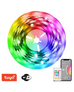 IMMAX NEO LITE SMART LED pásek/ 48W/ Wi-Fi/ IP65/ RGB/ CCT barevný/ 406lm/m/ 2700-6500 K/ stmívat./ DO+Music/ 10m/ TUYA