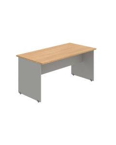 Jednací stůl Hobis Gate GJ 1600 - dub/šedá