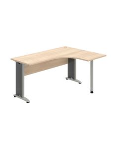 Psací stůl Hobis Cross CE 60 L - akát/kov