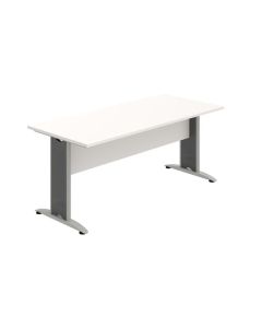 Jednací stůl Hobis Cross CJ 1800 - bílá/kov