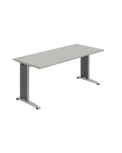 Psací stůl Hobis Flex FS 1800 - šedá/kov