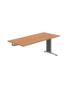 Psací stůl Hobis Flex FS 1800 R - olše/kov