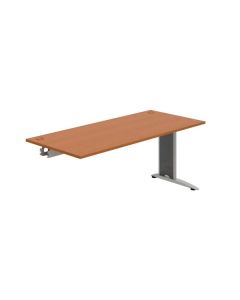 Psací stůl Hobis Flex FS 1800 R - třešeň/kov