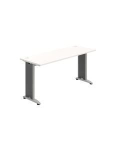 Psací stůl Hobis Flex FE 1600 - bílá/kov