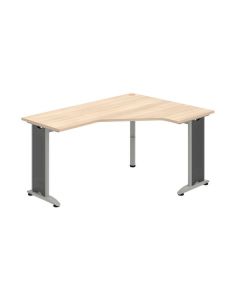 Psací stůl Hobis Flex FEV 60 L - akát/kov