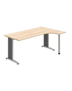 Psací stůl Hobis Flex FE 1800 L - akát/kov