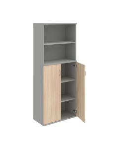 Policová skříň Hobis Strong S 5 80 04 - akát/šedá