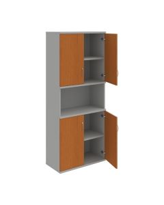 Policová skříň Hobis Strong S 5 80 05 - třešeň/šed