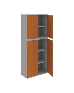 Policová skříň Hobis Strong S 5 80 06 - třešeň/šed