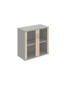 Policová skříň Hobis Strong S 2 80 02 - akát/šedá