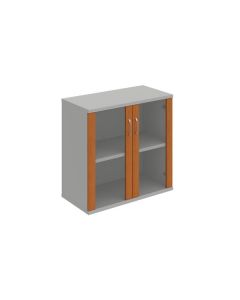 Policová skříň Hobis Strong S 2 80 02 - třešeň/šed