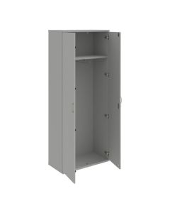Šatní skříň Hobis Strong SZR 5 80 01 - šedá/šedá,