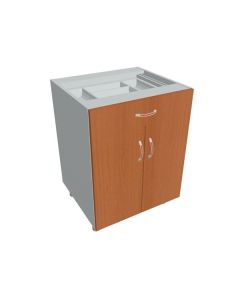 Spodní skříňka Hobis KUDD 60 Z1 - třešeň/šedá, zás