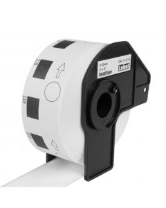 PRINTLINE kompatibilní etikety s Brother DK-11219, papírové kulaté štítky průměr, 12mm, 1200ks