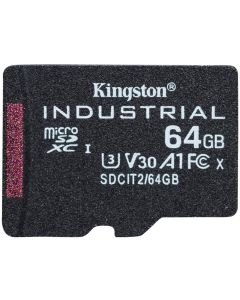 KINGSTON 64GB microSDXC / Industrial Temp / UHS-I / U3 / bez adaptéru