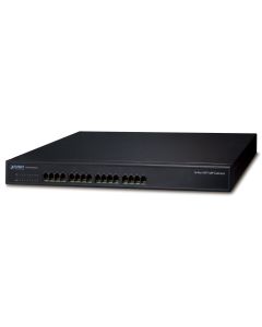 Planet VGW-1620FS VoIP gateway, 16x FXS, SIP, CallerID, Fax, Hotline, firewall, SNMP, SSH/TLS, QoS