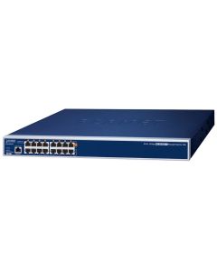 Planet UPOE-800XG Ultra PoE++ injektor, 8 portů, 10 Gigabit, 802.3bt <400W (95W/port), scheduler+watchdog