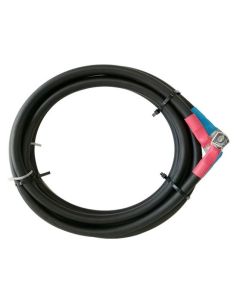 Solarmi Propojovací kabely baterie a měniče napětí 25mm2 / 100A, 2x očko M8 - pár