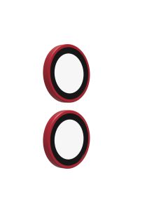 ZAGG Ochranná čočka Premium pro Apple iPhone 17/16/16+ - červená