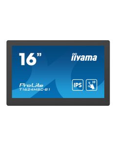 16" iiyama T1624MSC-B1: FHD,HDMI,Media Player
