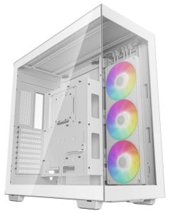 DEEPCOOL skříň CH780 / ATX / 420 mm fan ARGB / 4xUSB 3.0 / USB-C / prosklená / bílá