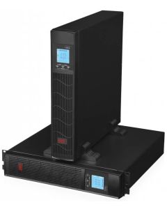 EUROCASE záložní zdroj EA620RT 2000VA / 1600W / Rack/Tower / USB / RJ45 / LCD Displej / Pure sine way
