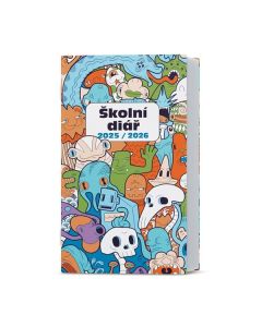 Školní diář Kamil, týdenní, Monstra