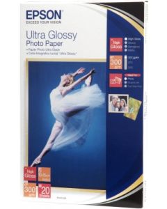 EPSON paper 10x15 - 300g/m2 - 20sheets - photo ultra glossy