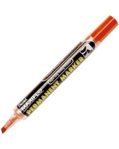 Permanentní popisovač Pentel NLF60, červený