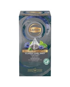 Černý čaj Lipton Earl Grey, 25x 1,8 g