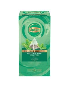 Mátový čaj Lipton Delicate Mint, 25x 1,1 g