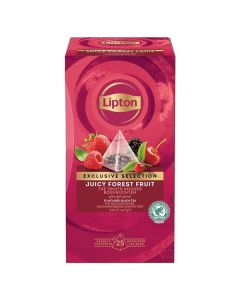 Černý čaj Lipton Juicy Forest Fruit, 25x 1,7 g