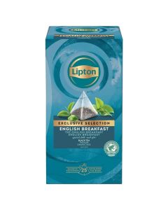 Černý čaj Lipton English Breakfast, 25x 2 g