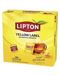 Černý čaj Lipton Yellow Label, 100x 1,8 g