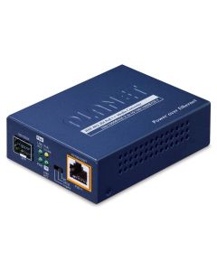 Planet GUP-805A-95W konvertor RJ45/SFP, 1Gbps, PoE injektor 802.3bt 95W