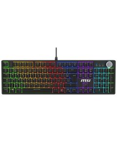 MSI herní klávesnice FORGE GK320 Red/ drátová/ mechanická/ RGB podsvícení/ USB/ CZ+SK layout