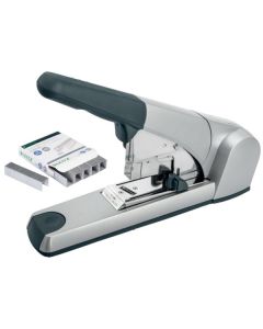 Sešívačka Leitz 5553 SFC, velkokapacitní, stříbrná