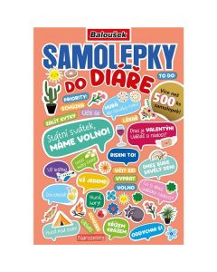 Samolepkový sešit - Samolepky do diáře, A5
