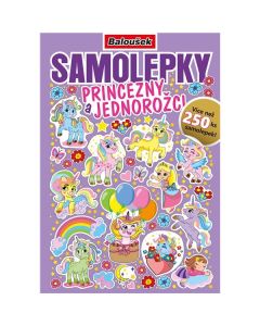 Samolepkový sešit - Princezny a jednorožci, A5