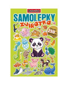 Samolepkový sešit - Zvířátka, A5