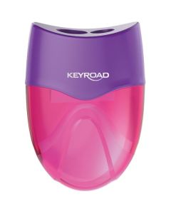 Ořezávátko KEYROAD Mellow Duo, dvojité, růžové