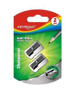 Ořezávátko KEYROAD Metal, 2ks blistr, kovové