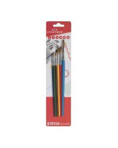 Sada štětců Concorde Color kulaté 6ks, blistr