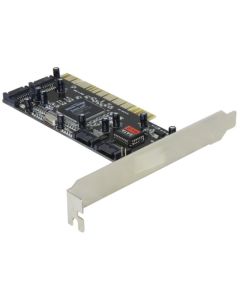 Delock PCI řadič SATA I čtyřkanálový + RAID