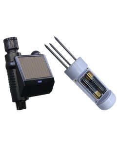 IMMAX NEO SMART zavlažovací ventil se solárním panelem + čidlo půdní vlhkosti, Zigbee, TUYA