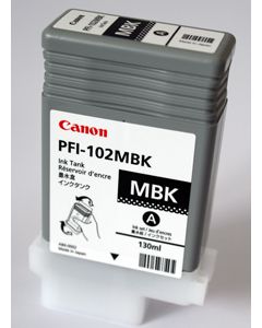 Canon cartridge PFI-102MBK iPF-500, 6x0, 7xx, LP-xx (PFI102MBK)/matt black/130ml
