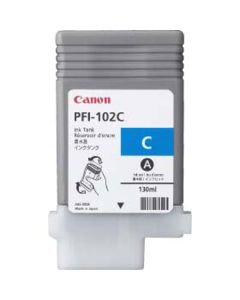 Canon cartridge PFI-102C iPF-500, 6x0, 7xx, LP-xx (PFI102C)/cyan/130ml