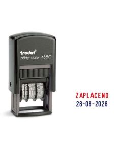Datumovka Trodat 4850 s textem Zaplaceno