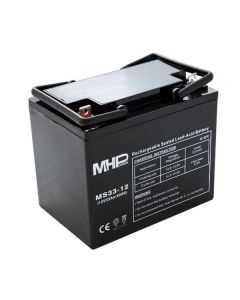 Pb akumulátor MHPower VRLA AGM 12V/33Ah (MS33-12)