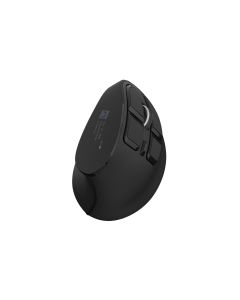 Vertikální bezdrátová myš Natec EUPHONIE PRO/Vertikální/Blue Sense/Pro praváky/2 400 DPI/USB+BT/Čern
